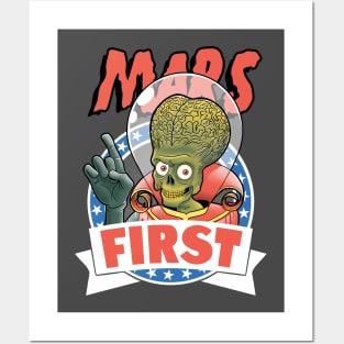 Mars first Posters and Art